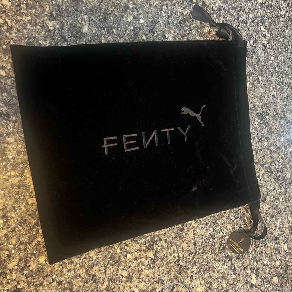 Puma. Fenty Beauty Black Velvet Toiletry Bag
